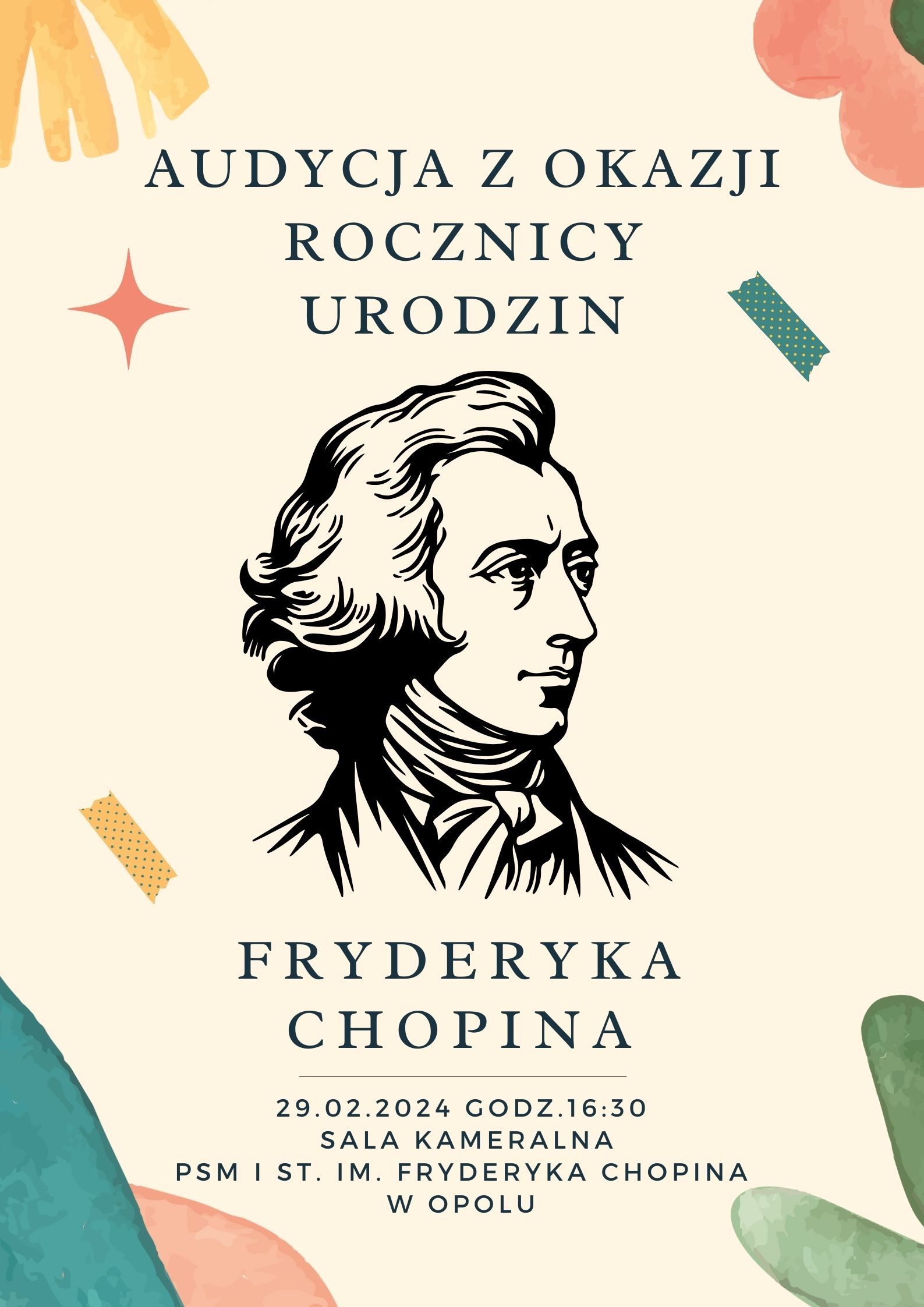 Audycja z okazji rocznicy urodzin Fryderyka Chopina