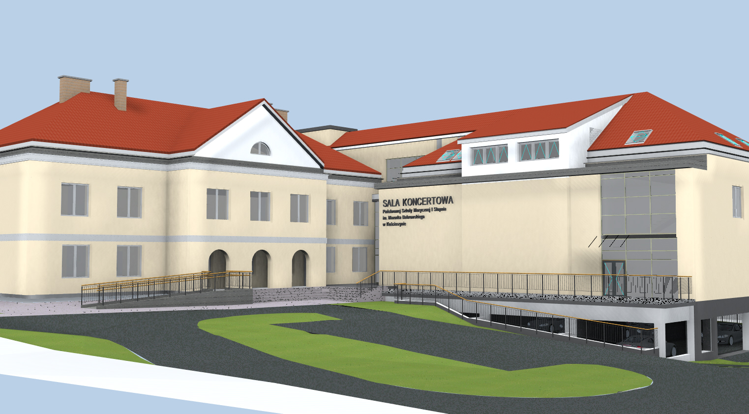 Rozbudowa budynku szkoły o salę koncertową wraz z zapleczem