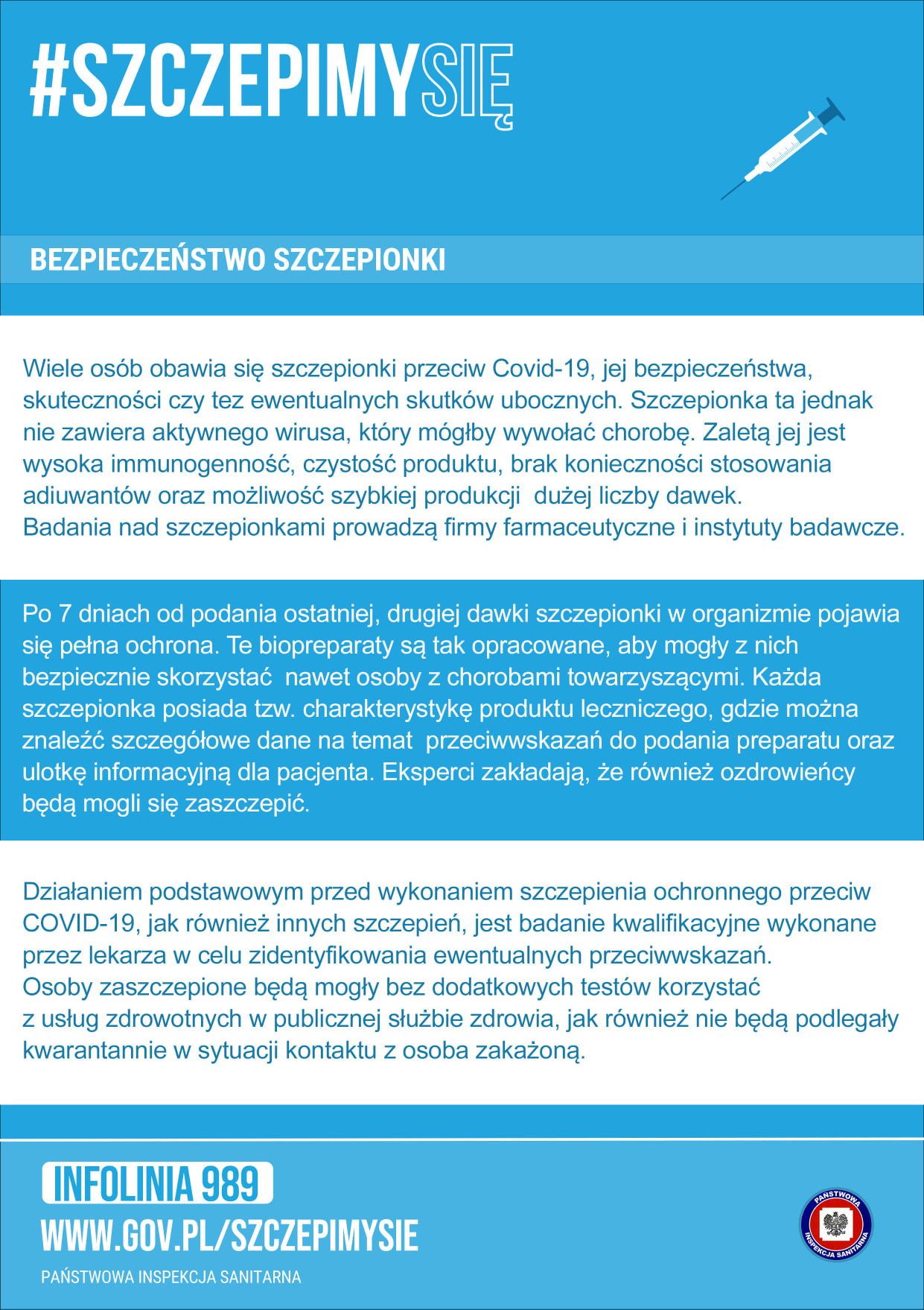 Bezpieczeństwo Szczepionki