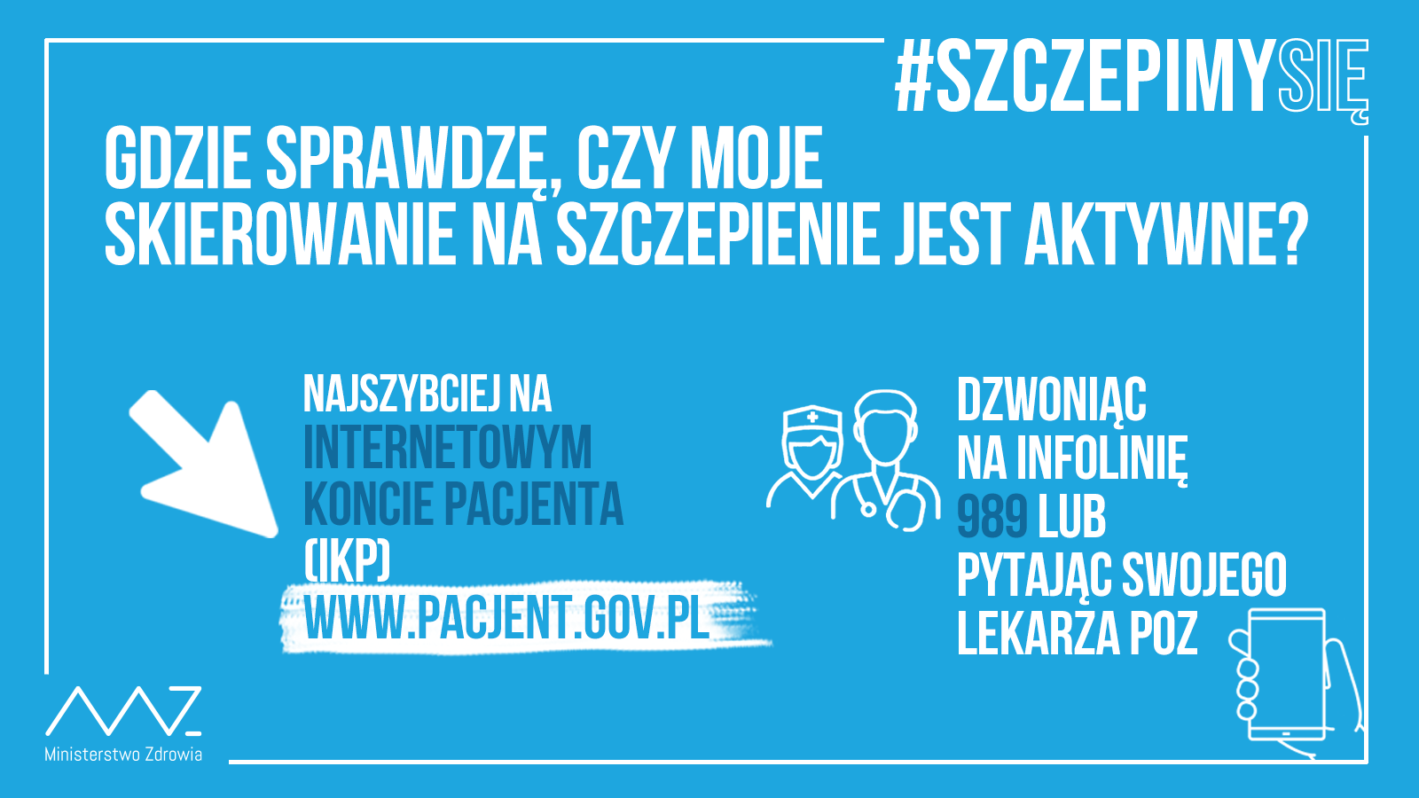 Gdzie sprawdzę, czy moje skierowanie na szczepienie jest aktywne?