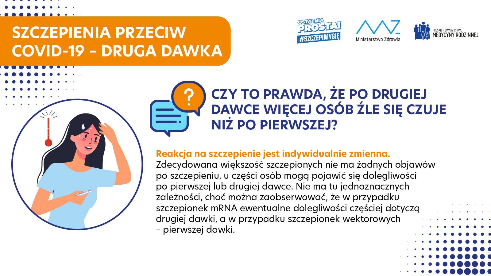 Szczepienia przeciw Covid 19 druga dawka