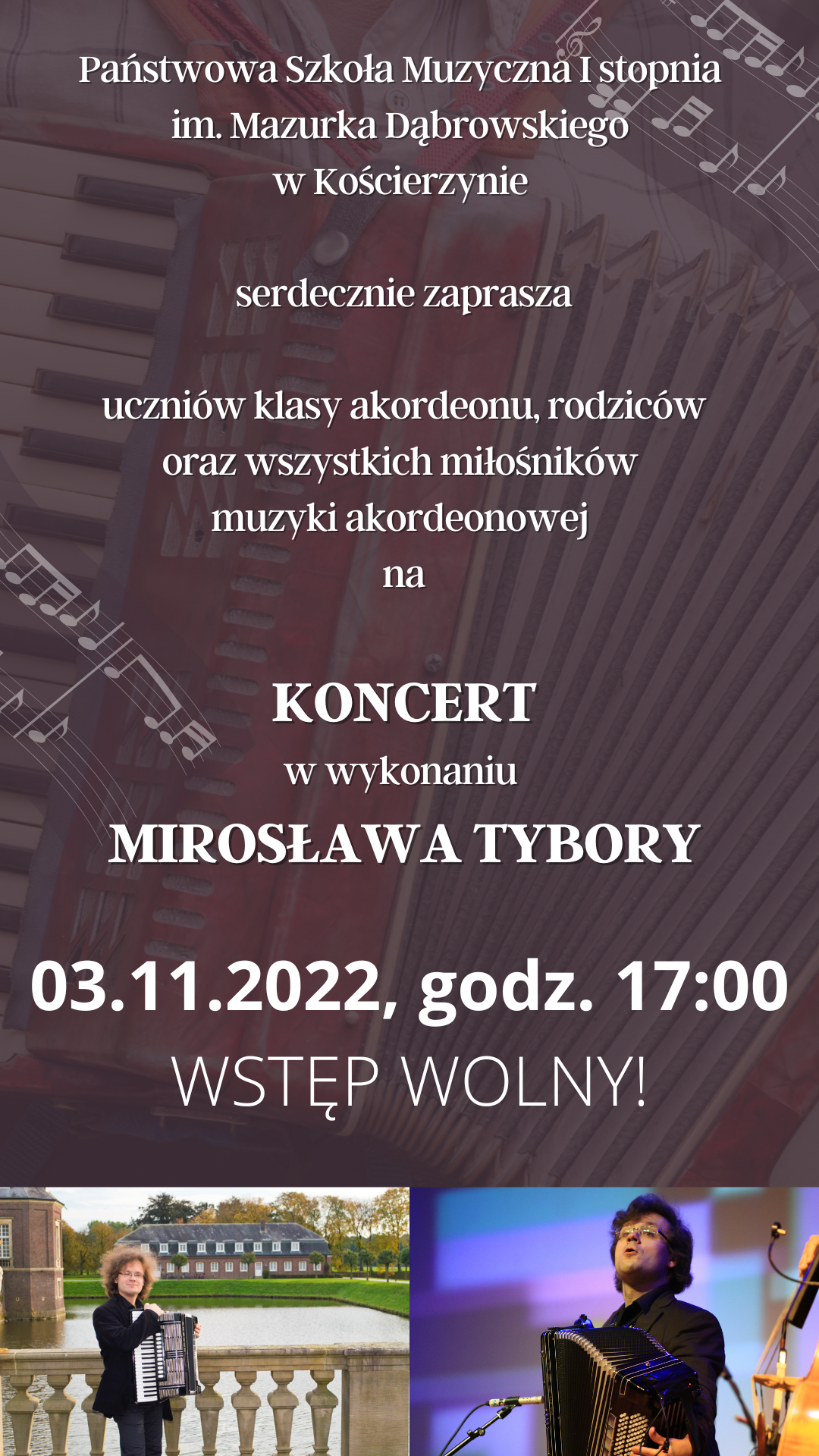 Koncert Mirosława Tybory
