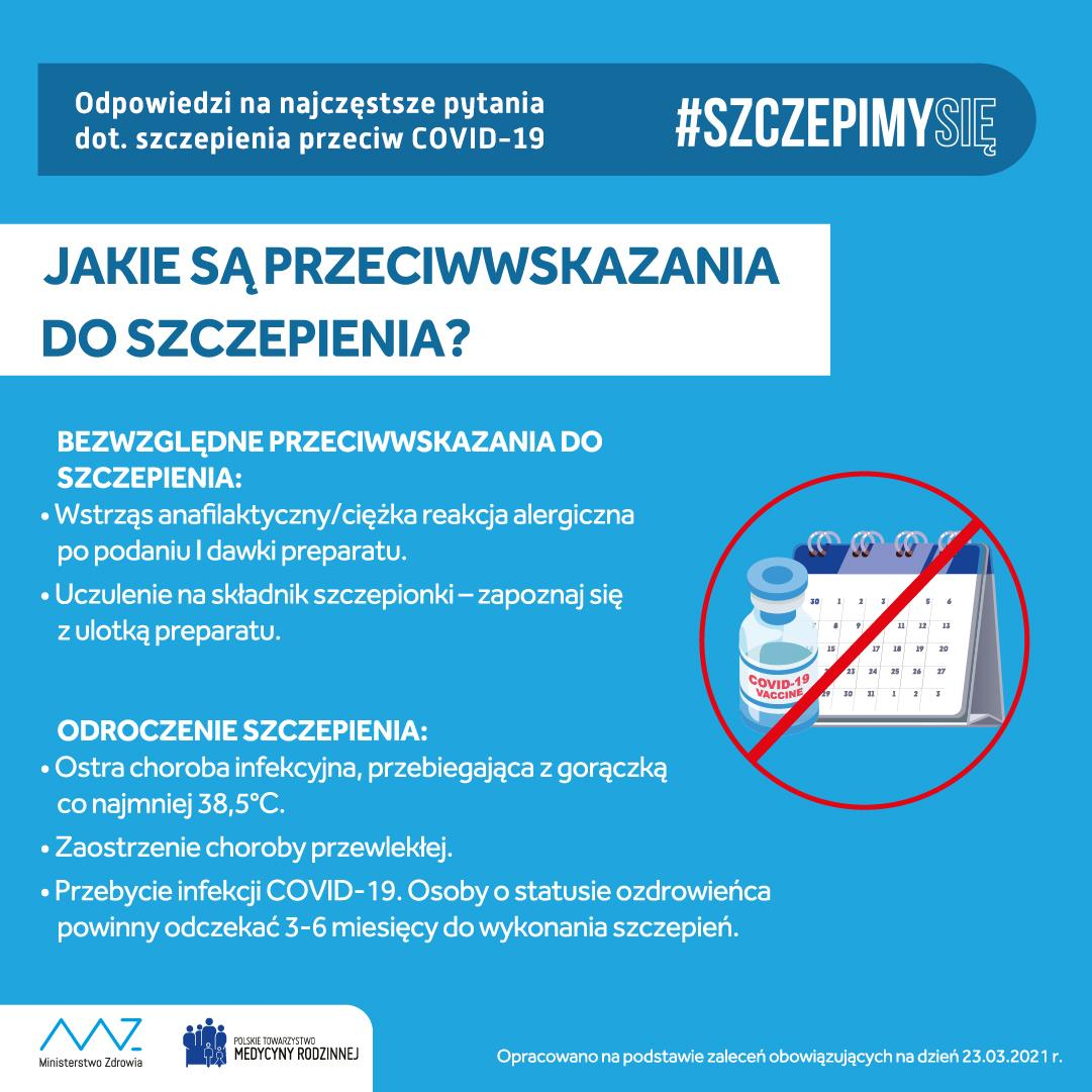 Jakie są przeciwwskazania do szczepienia