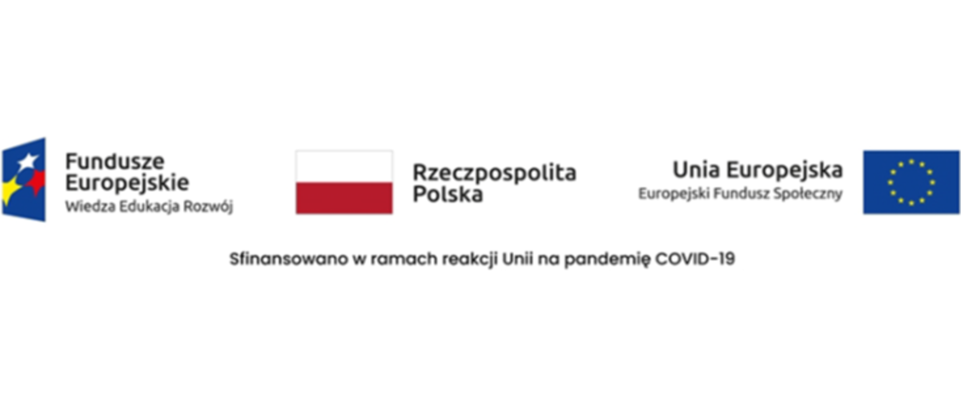 Logotyp Fundusze Unijne Wiedza Edukacja Rozwój, Rzeczpospolita Polska, Unia Europejska Europejski Fundusz Społeczny
