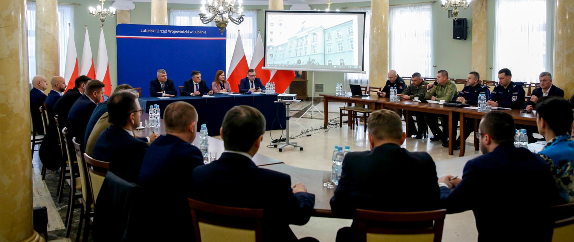 Posiedzenie Wojewódzkiego Zespołu Zarządzania Kryzysowego