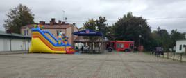 Promocja szczepień przeciw Covid-19 z udziałem KP PSP w Sejnach , organizowaną przez Urząd Gminy Krasnopol