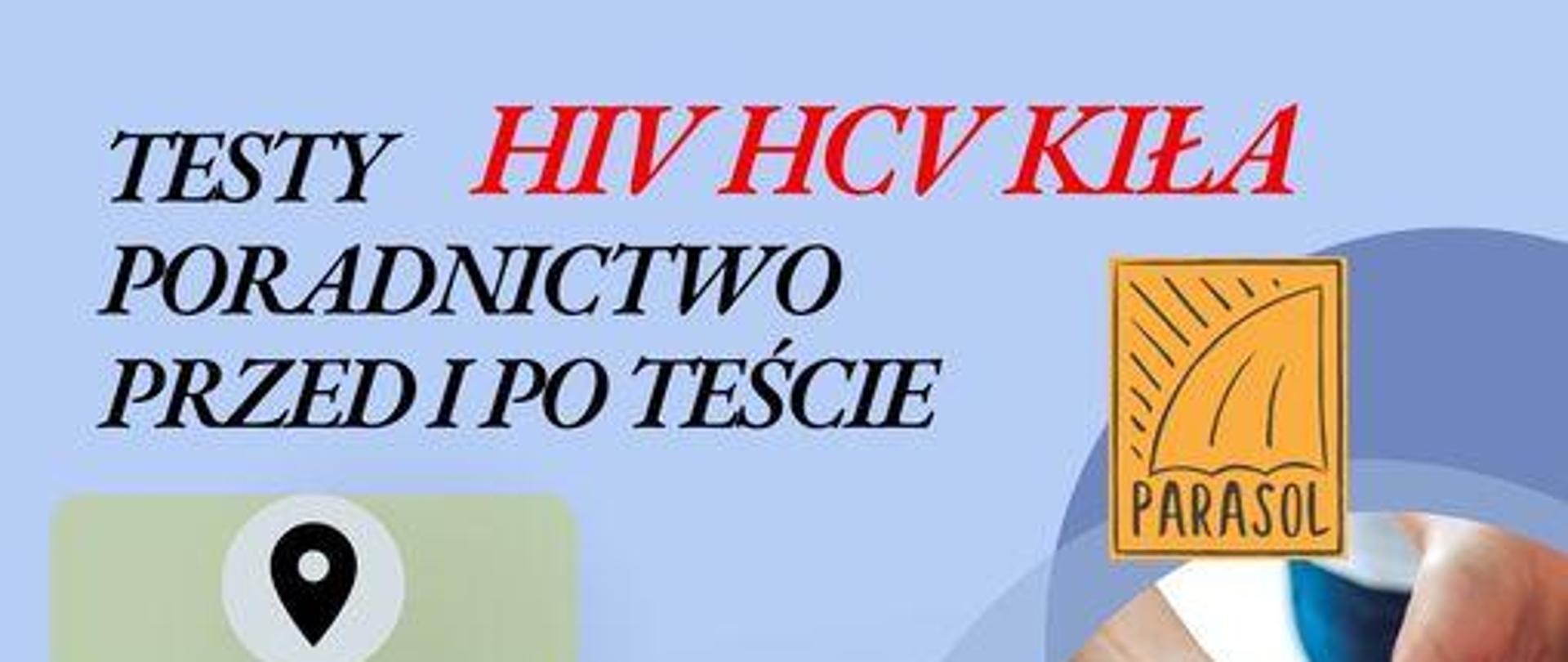Badania bezpłatne i anonimowe HIV HCV KIŁA