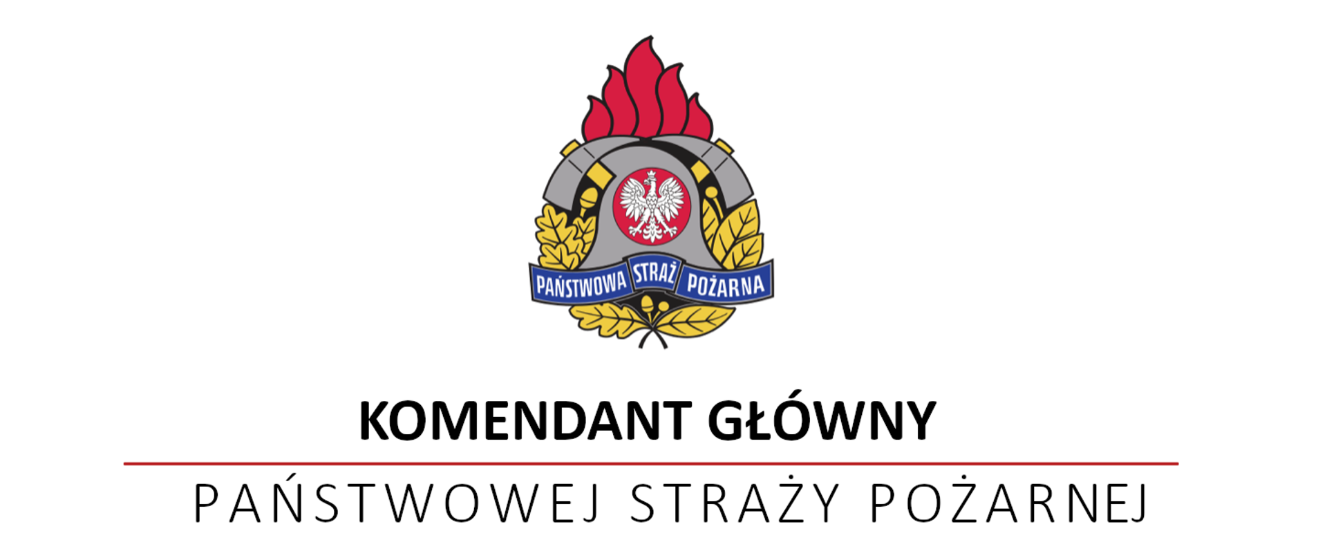Banner Komendanta Głównego PSP