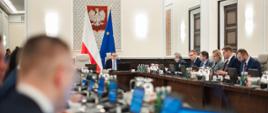 Posiedzenie Rady Ministrów w KPRM.