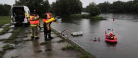 Ćwiczenia z zakresu ratownictwa wodno - nurkowego w Kostrzynie nad Odrą