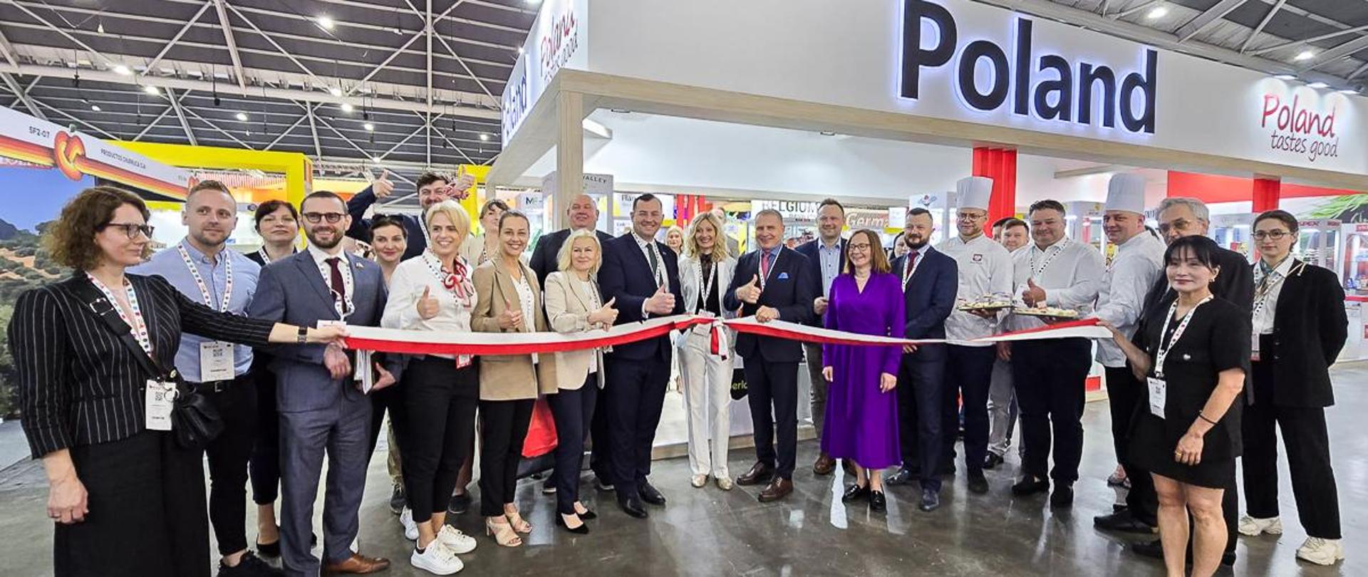 Opening ceremony of the Polish stand at FHA Food&Beverage