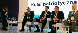 Minister A. Adamczyk uczestniczył w panelu dyskusyjnym - kolej patriotyczna
