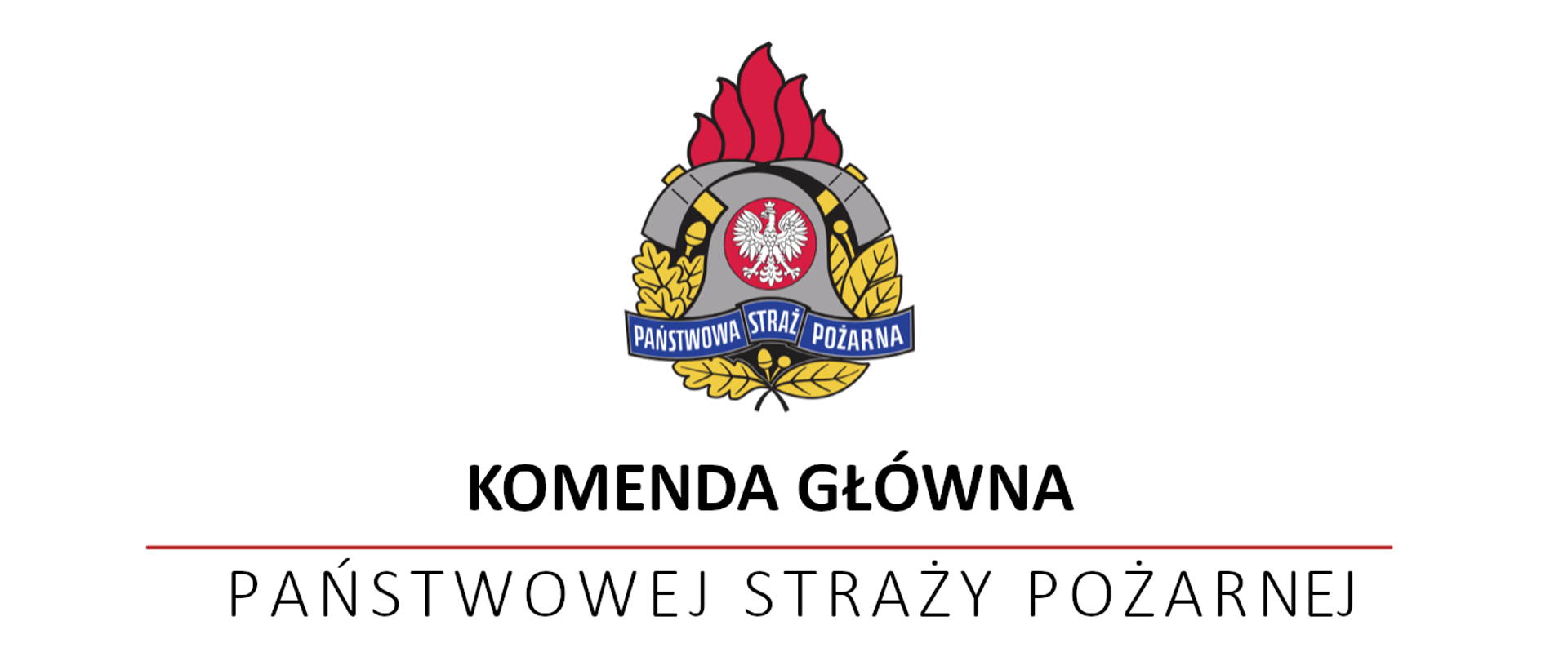 Banner Komendy Głównej PSP