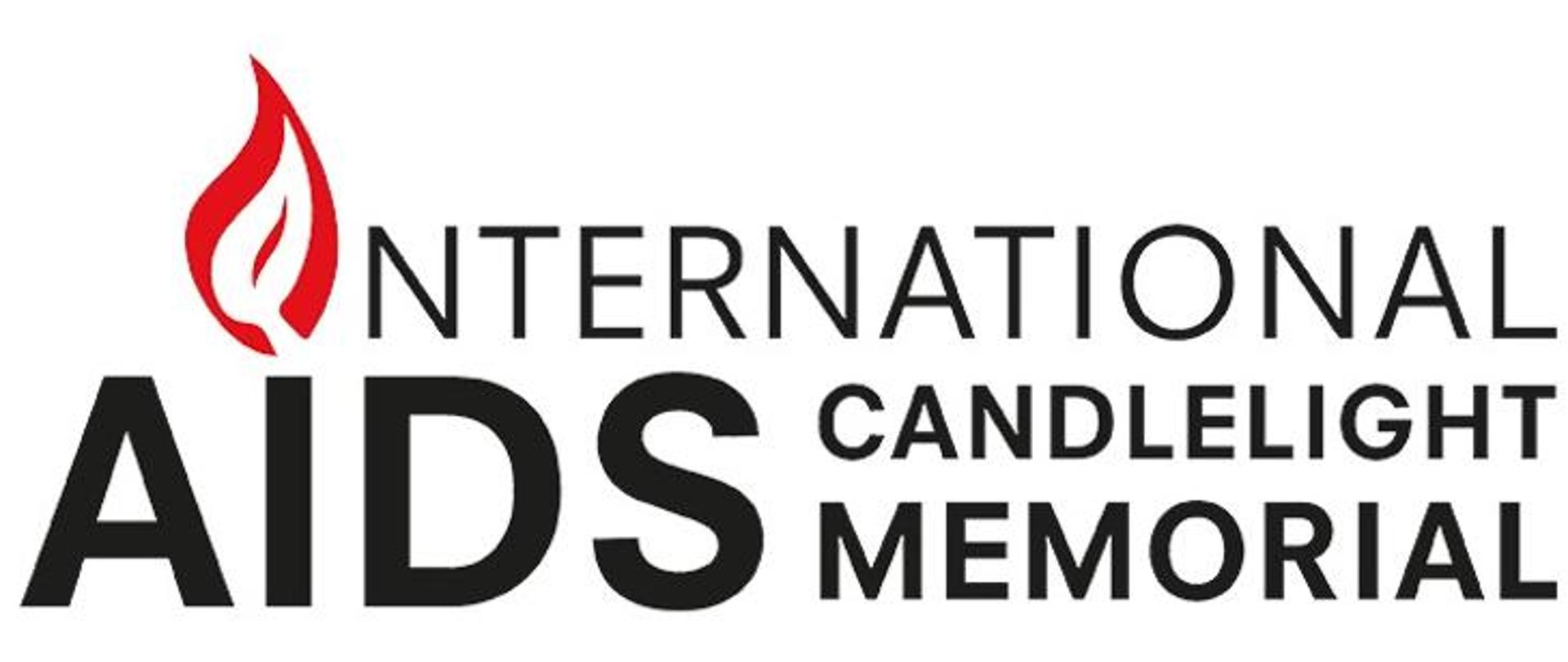 Napis: International AIDS Candlelight Memorial