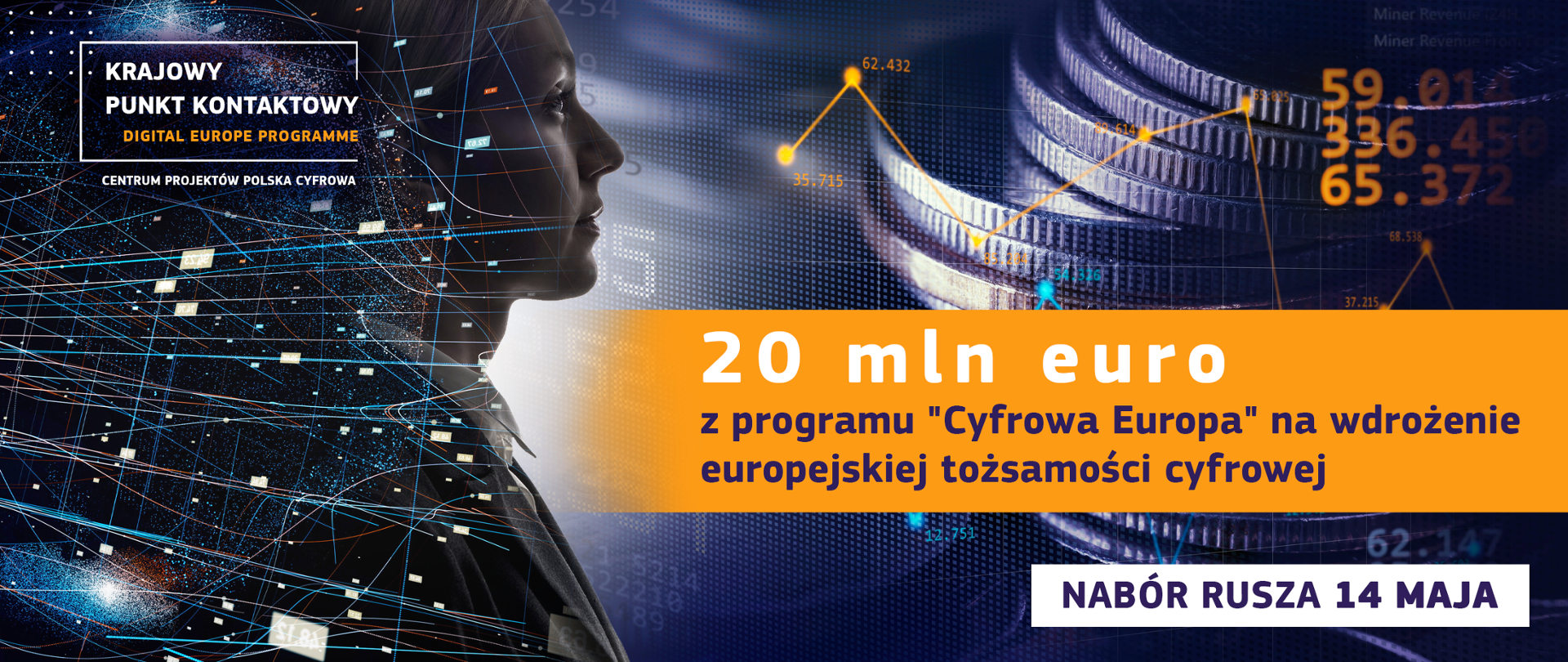 20 mln euro z programu Cyfrowa Europa na wdrożenie europejskiej tożsamości cyfrowej