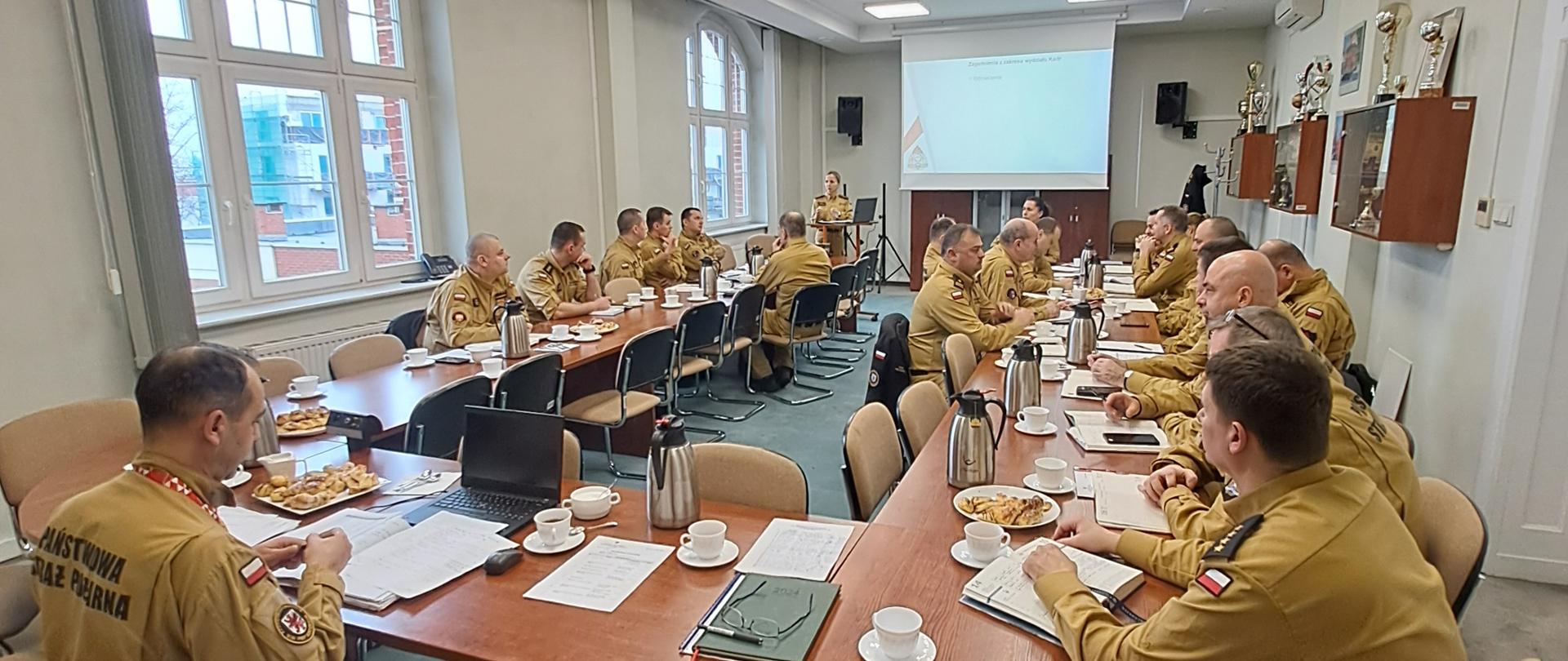 Narada służbowa kadry kierowniczej jednostek organizacyjnych PSP woj. zachodniopomorskiego