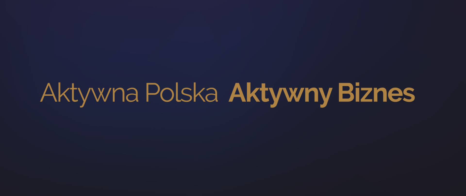 Aktywna Polska Aktywny Biznes 