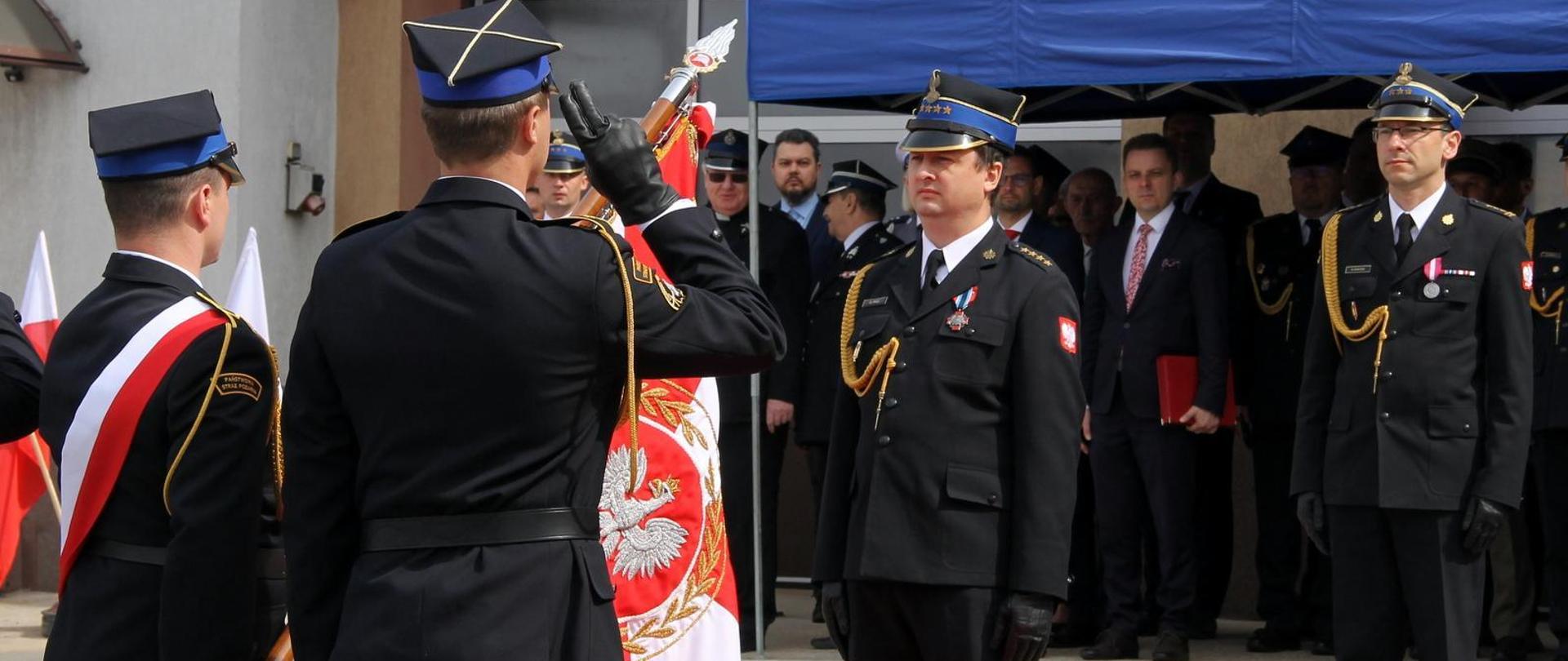 Obchody Dnia Strażaka oraz powołanie na stanowisko Komendanta Powiatowego Państwowej Straży Pożarnej w Myszkowie