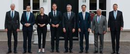 Premier Mateusz Morawiecki podczas spotkania grupy państw unijnych Sojuszu Północnoatlantyckiego w Hadze