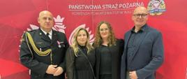 Pożegnanie ze służbą Komendanta Powiatowego PSP w Wałczu st. bryg. Dariusza Lubianiec
