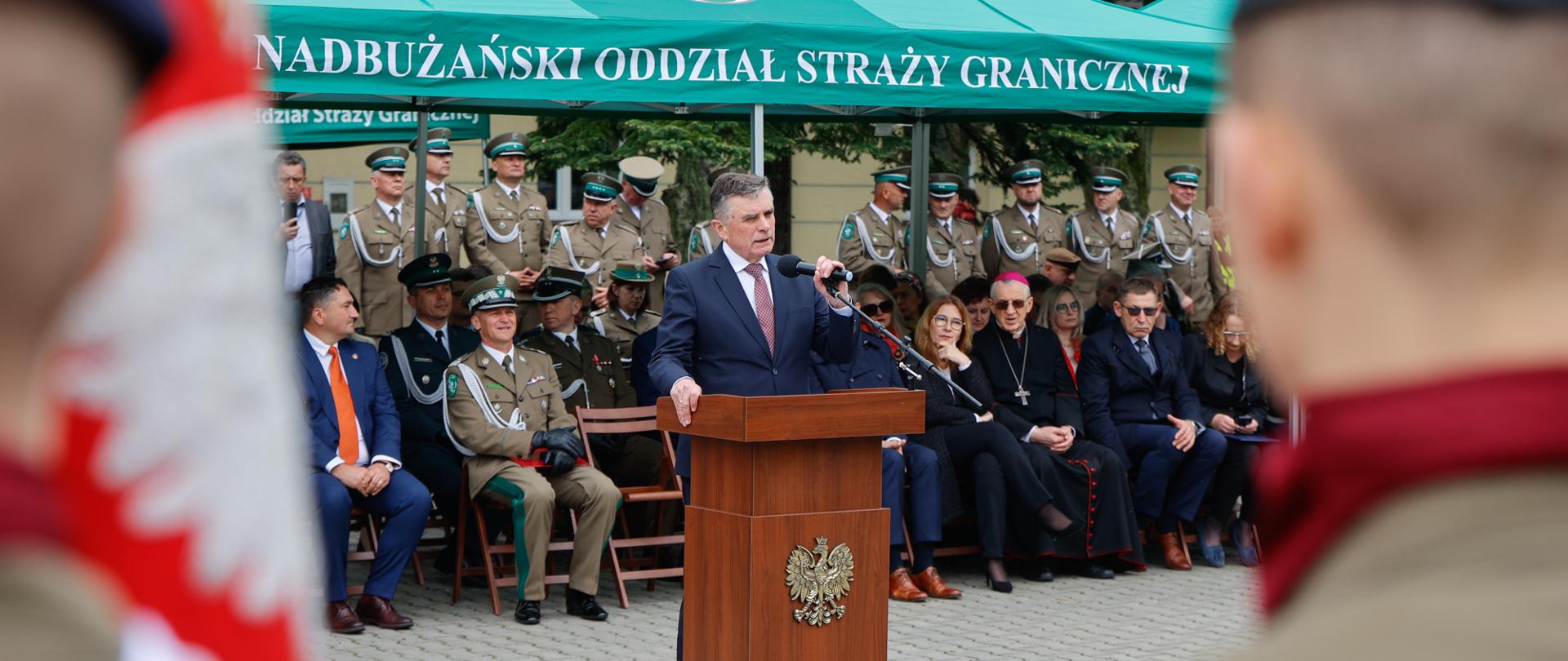 Obchody 32. rocznicy powstania Straży Granicznej 