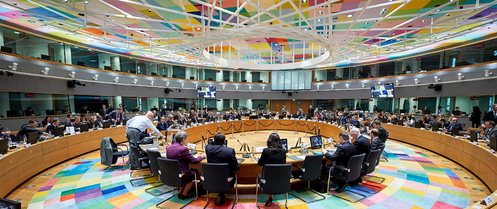 Posiedzenie Rady ds. Wymiaru Sprawiedliwości i Spraw Wewnętrznych w Brukseli