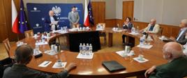 Pierwsze posiedzenie Opolskiej Wojewódzkiej Rady Konsultacyjnej do Spraw Działaczy Opozycji Antykomunistycznej oraz Osób Represjonowanych z Powodów Politycznych. 