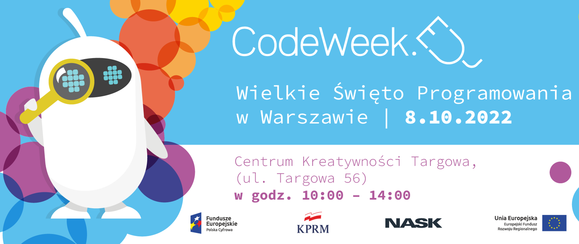 NASK i KPRM zapraszają na inaugurację CodeWeek2022!