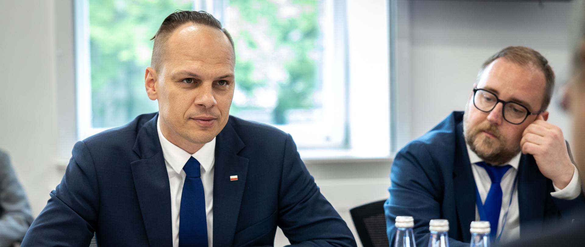 wiceminister infrastruktury Rafał Weber