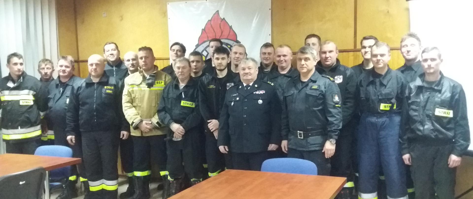 Szkolenie podstawowe Strażaków Ratowników Ochotniczych Straży Pożarnych Listopad 2021