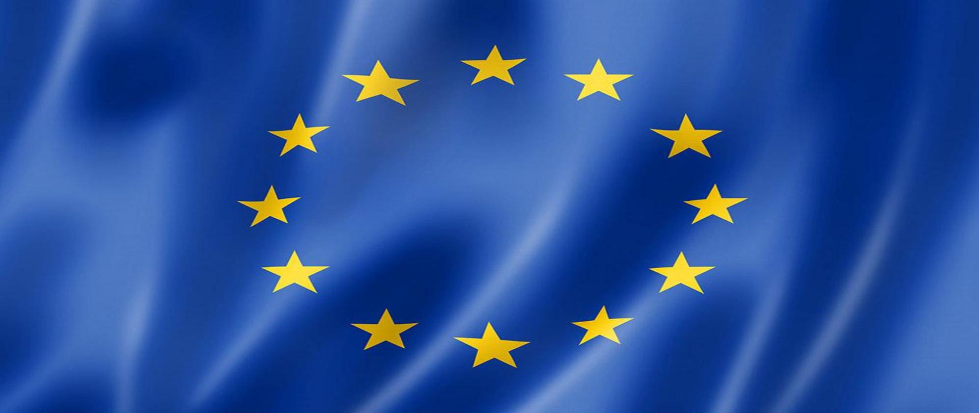 Flaga UE.