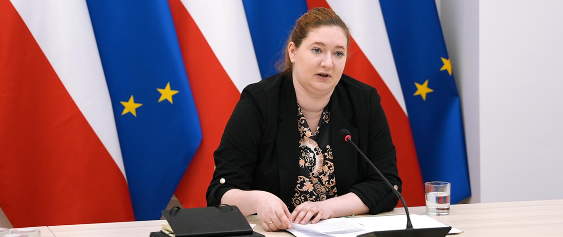 Sekretarz stanu Anna Gembicka