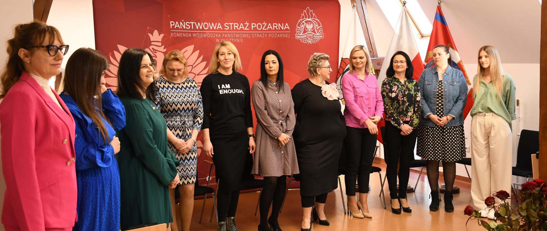 Dzień Kobiet w Komendzie Wojewódzkiej PSP w Olsztynie