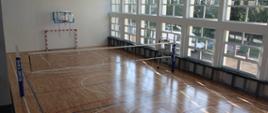 Sala gimnastyczna ZSPT CKU w Bojanowie - projekt MF EOG Modernizacja sali gimnastycznej ZS Przyrodniczo-Technicznych CKU w Bojanowie i sali gimnastycznej ZSZ w Rawiczu