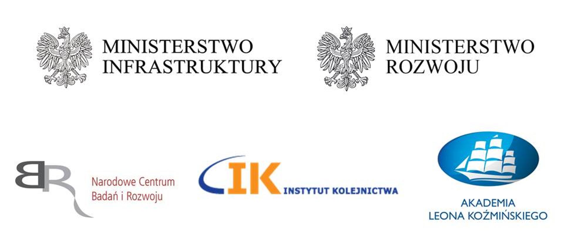 Grafika przedstawia logotypy instytucji biorących udział w projekcie