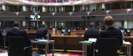 Sala obrad Rady ds. Konkurencyjności (COMPET) w Brukseli