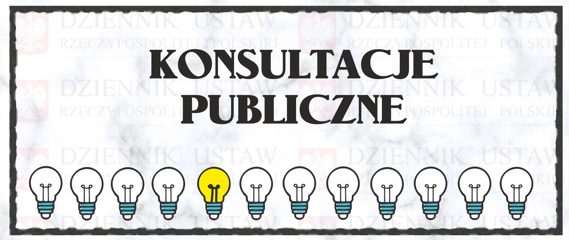 Konsultacje publiczne