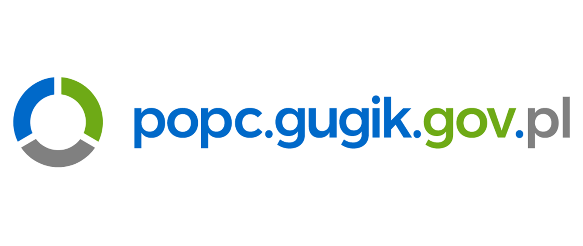 Po lewej stronie logo projektów realizowanych w ramach Programu Operacyjnego Polska Cyfrowa, po prawej link do strony projektów: popc.gugik.gov.pl