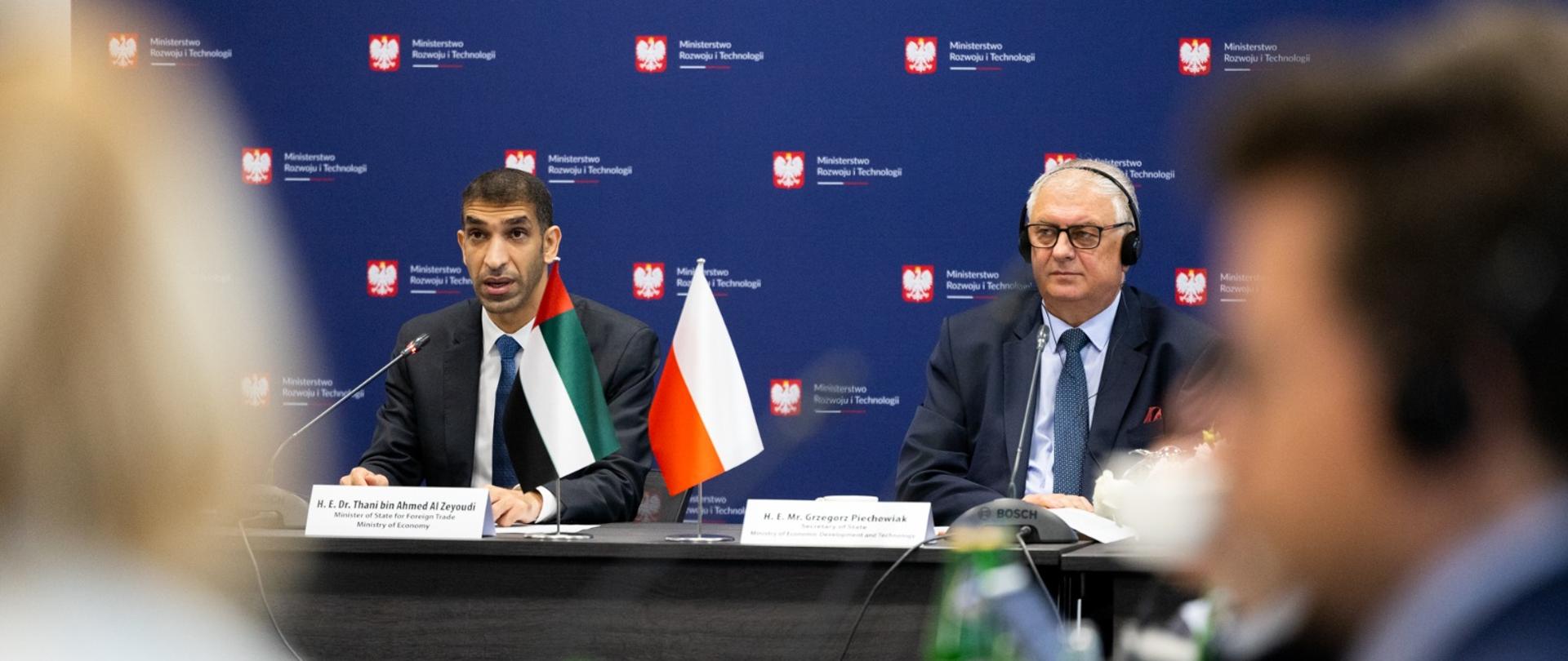 Polska i Zjednoczone Emiraty Arabskie zacieśniają współpracę gospodarczą