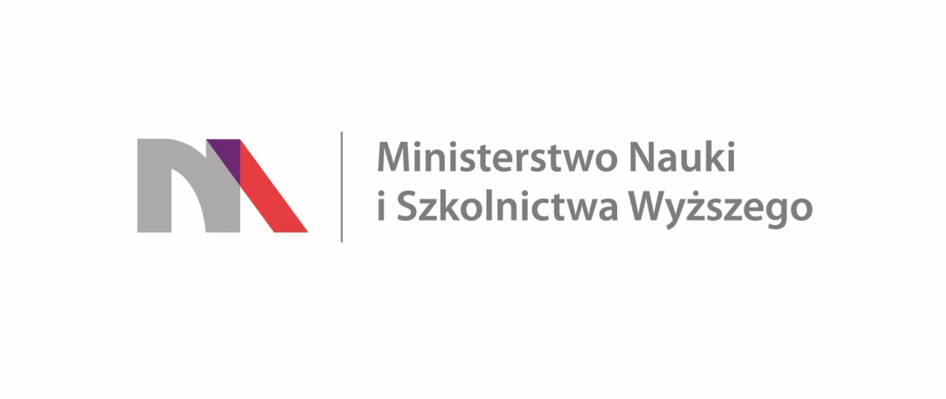 Logo - Ministerstwo Nauki i Szkolnictwa Wyższego