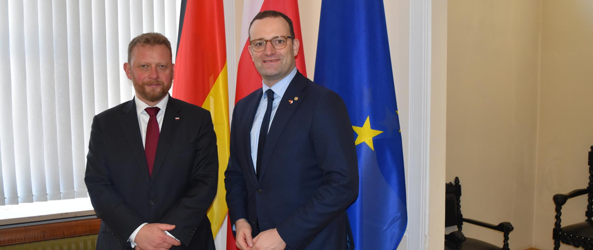 Ministrowie zdrowia Polski i Niemiec