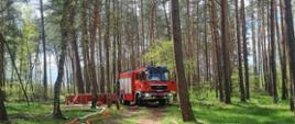 Ćwiczenia taktyczno – bojowe „LAS 2023” z zakresu dostarczania wody na duże odległości podczas pożarów lasów z wykorzystaniem plutonu gaśniczego Oborniki należącego do Kompanii Wojewódzkiego Obwodu Operacyjnego „Piła”.