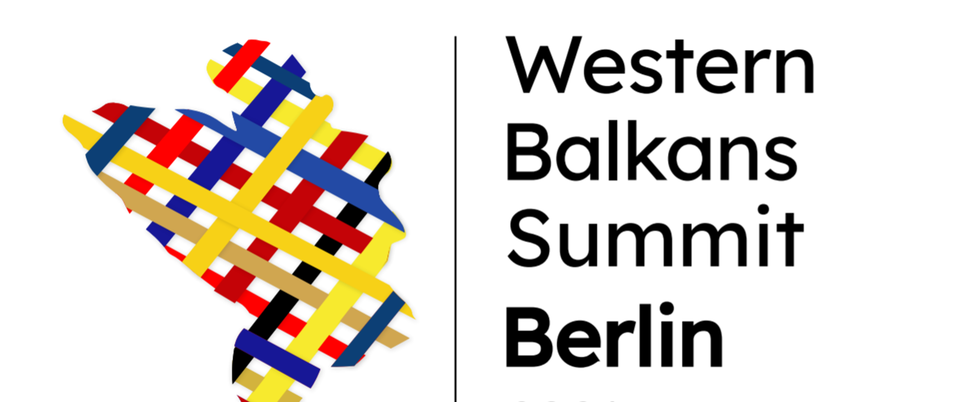 Logo Szczytu Bałkanów Zachodnich w Berlinie.