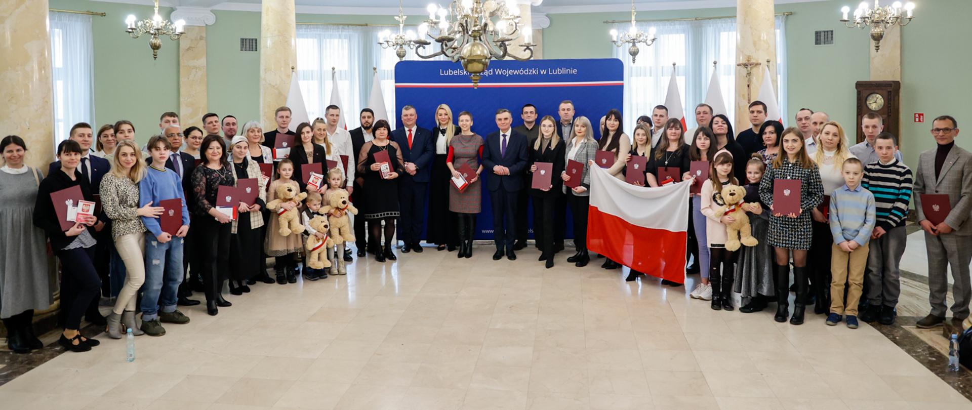 Ceremonia wręczenia aktów nadania obywatelstwa polskiego 