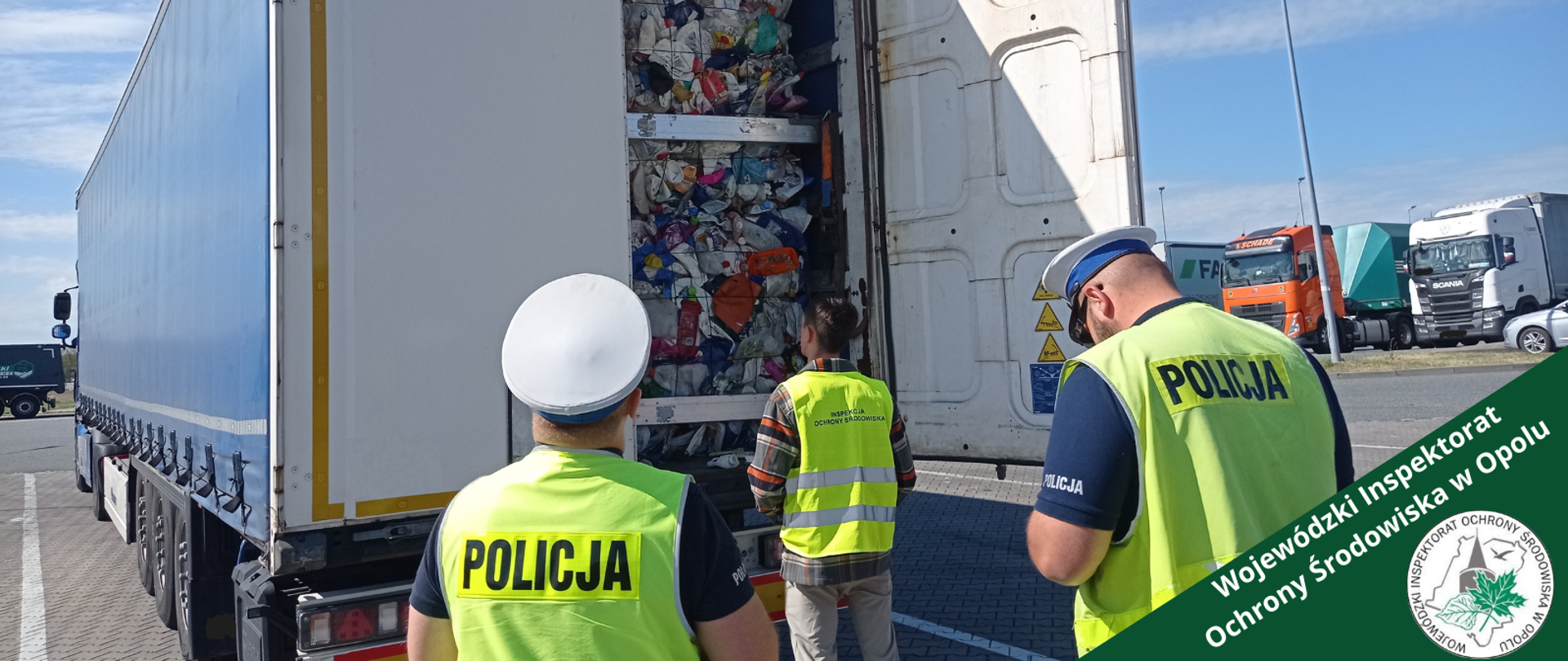 Działania prewencyjne "Nielegalne Odpady 2024" przeprowadzone na autostradzie A4 – MOP Przysiecz