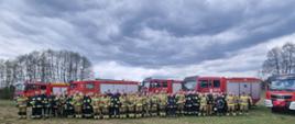 Ćwiczenia taktyczno – bojowe „LAS 2023” z zakresu dostarczania wody na duże odległości podczas pożarów lasów z wykorzystaniem plutonu gaśniczego Oborniki należącego do Kompanii Wojewódzkiego Obwodu Operacyjnego „Piła”.