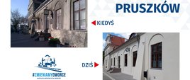 Dworzec PKP w Pruszkowie przed i po modernizacji