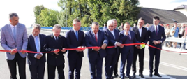 Minister A. Adamczyk uczestniczył w otwarciu wiaduktu drogowego w Krzeszowicach