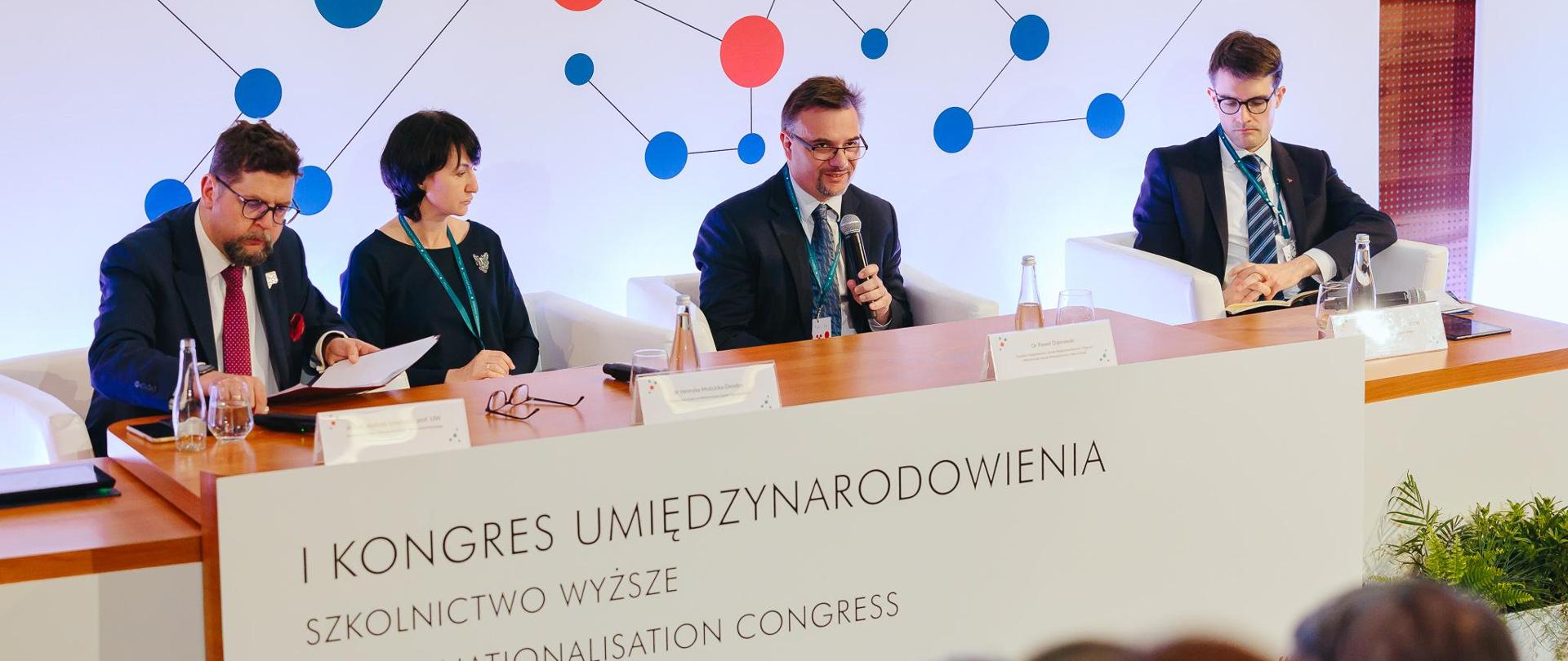 Undersecretary of State Henryka Moscicka-Dendys took part in the 1st Internationalization Congress