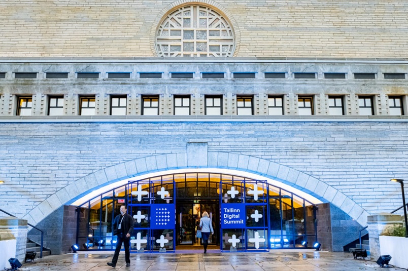 Zdjęcie: Aron Urb, Tallinn Digital Summit 2025 was held at the Estonian National Library, Tallinn Digital Summit 2025: Estonia’s vision for an AI-secure future